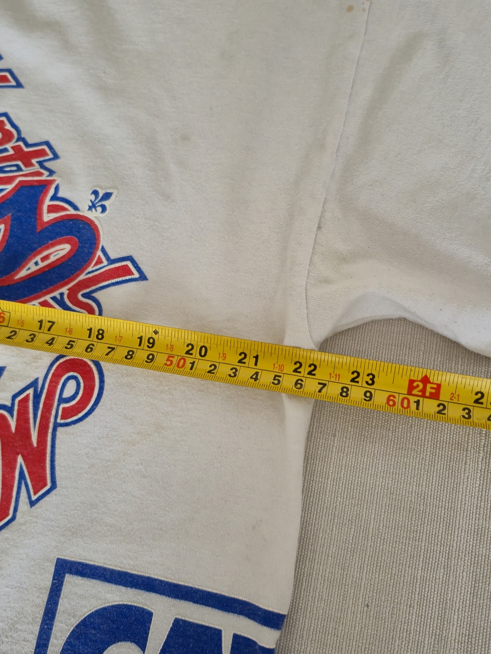 Vintage 1993 Montreal Expos All Over Print T-Shirt Bulletin Athletic - Picture 15 of 16